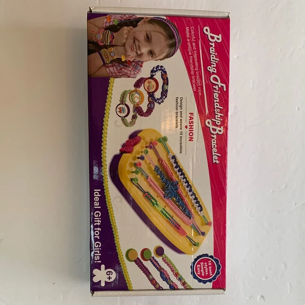 Braiding Friendship Bracelets DIY Jewelry Making Kit - Multicolor. Brand new.